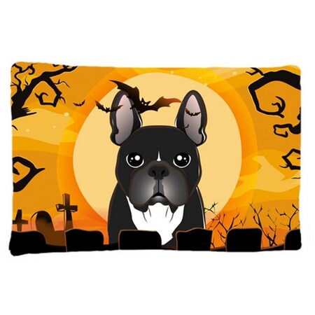 Carolines Treasures Halloween French Bulldog Fabric Standard Pillowcase BB1785PILLOWCASE